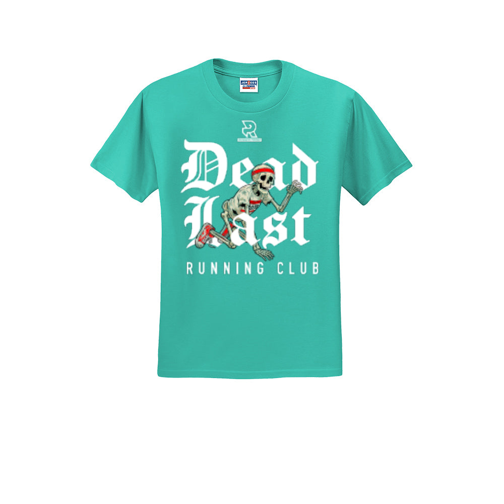 DEAD LAST (White) - Short Sleeve Cotton Tee