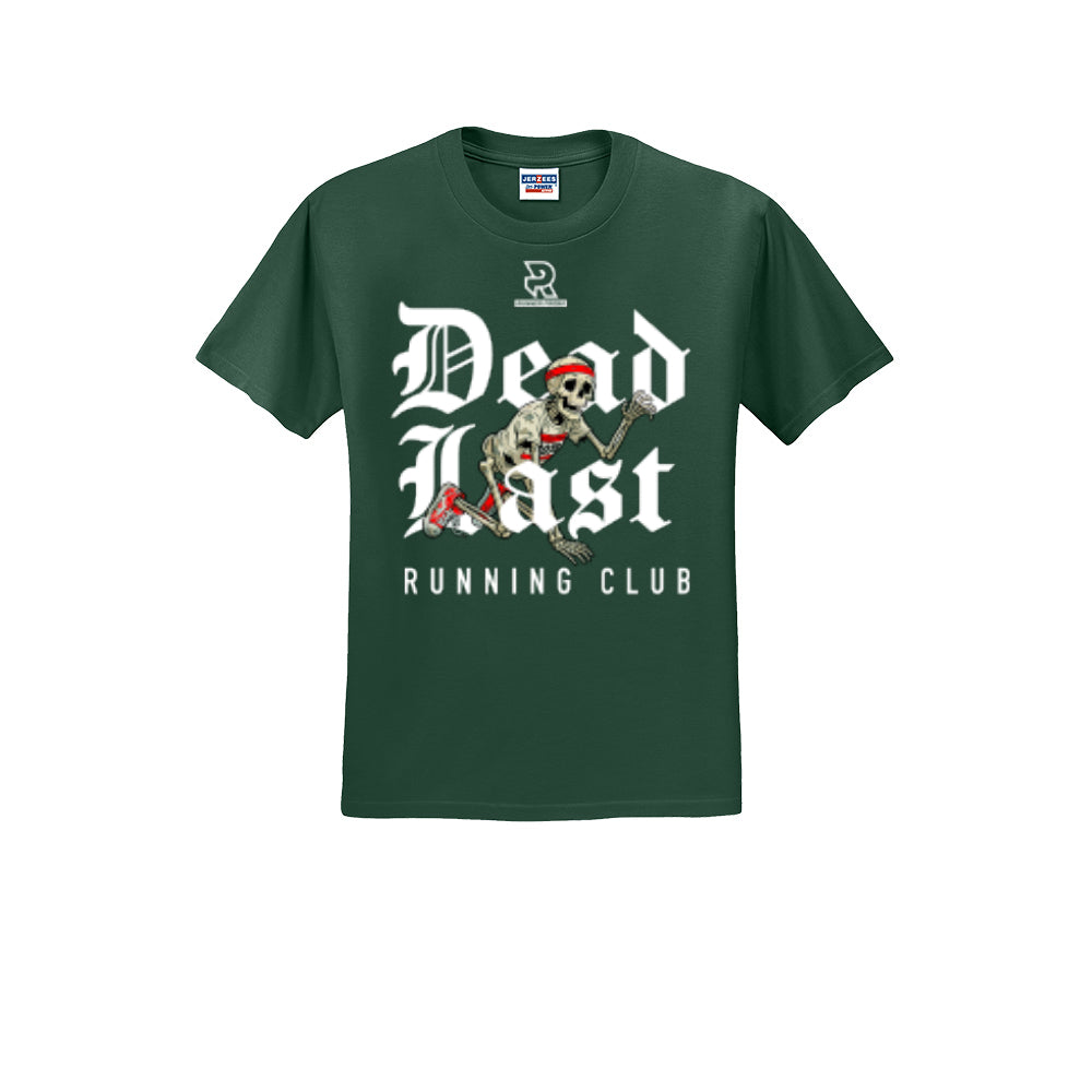 DEAD LAST (White) - Short Sleeve Cotton Tee