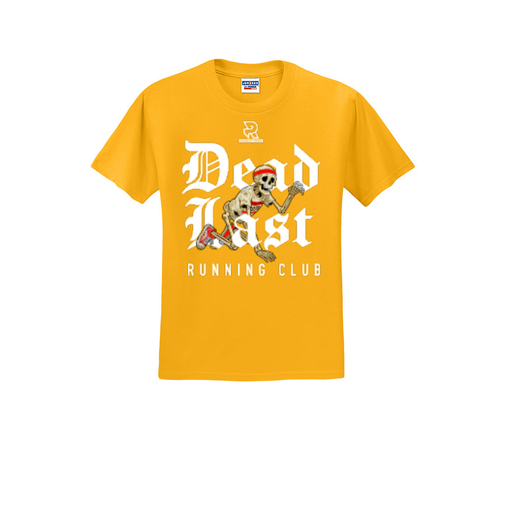 DEAD LAST (White) - Short Sleeve Cotton Tee