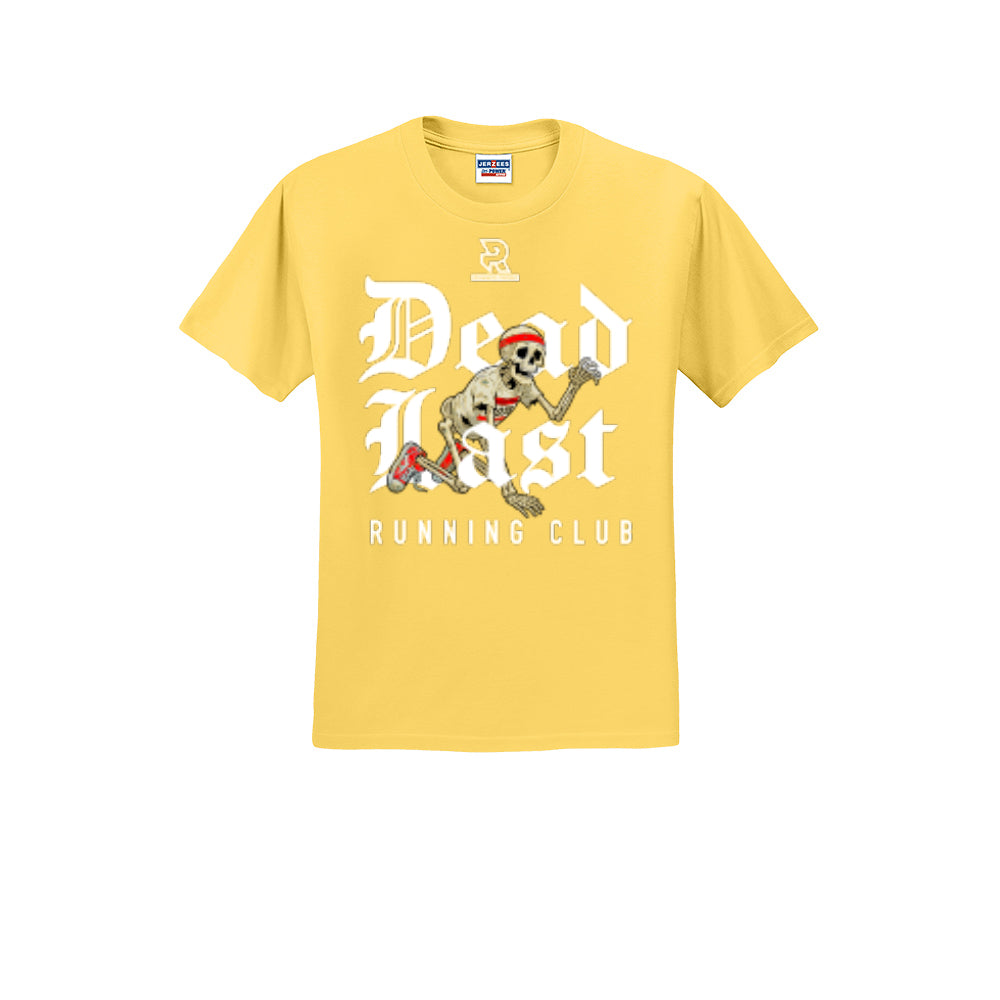 DEAD LAST (White) - Short Sleeve Cotton Tee
