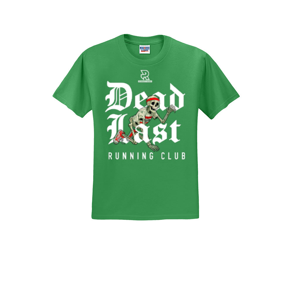 DEAD LAST (White) - Short Sleeve Cotton Tee