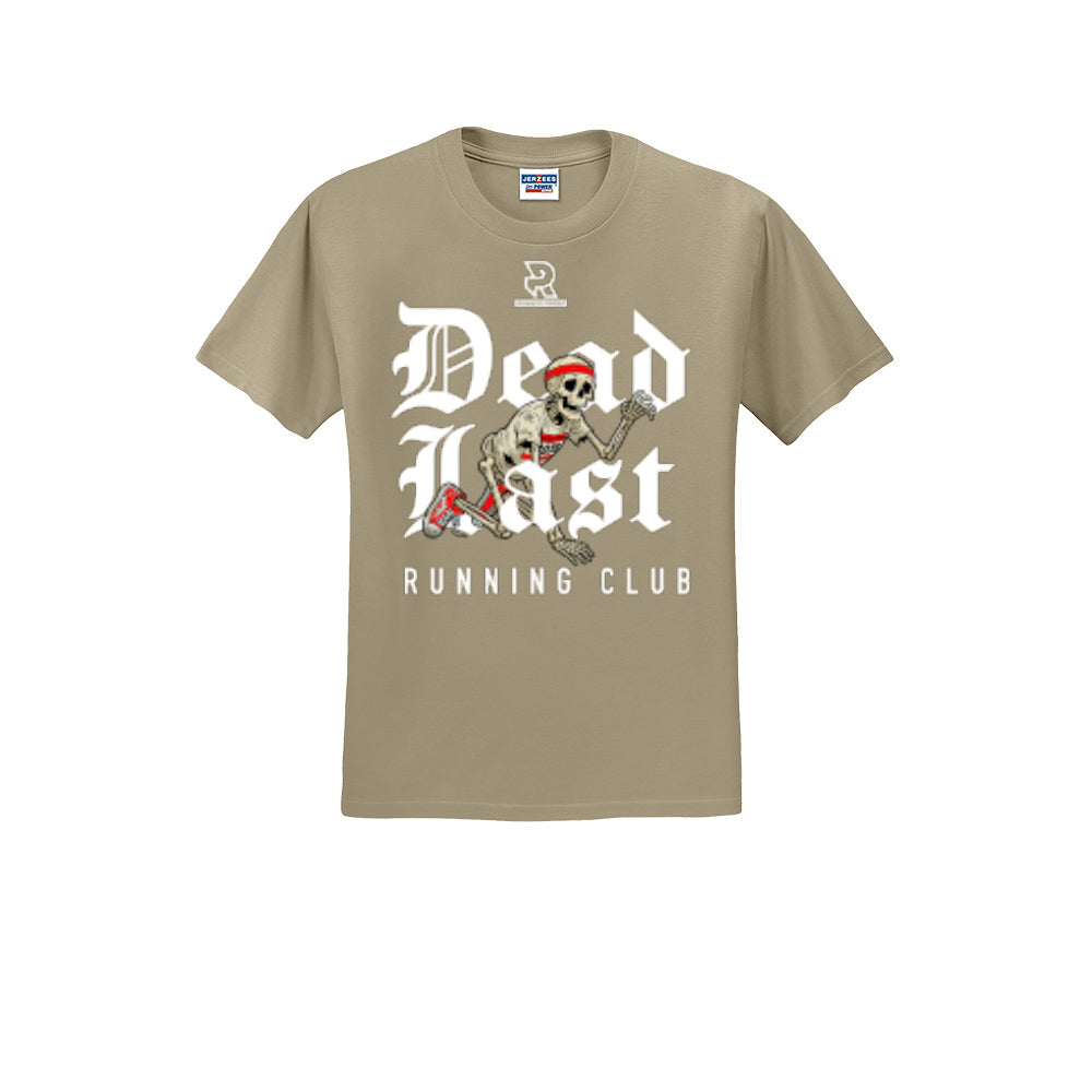 DEAD LAST (White) - Short Sleeve Cotton Tee