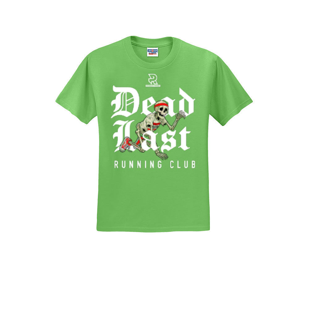 DEAD LAST (White) - Short Sleeve Cotton Tee