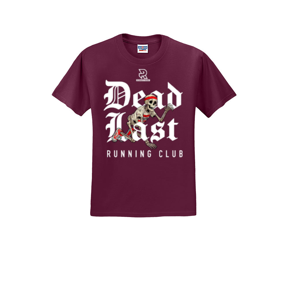 DEAD LAST (White) - Short Sleeve Cotton Tee