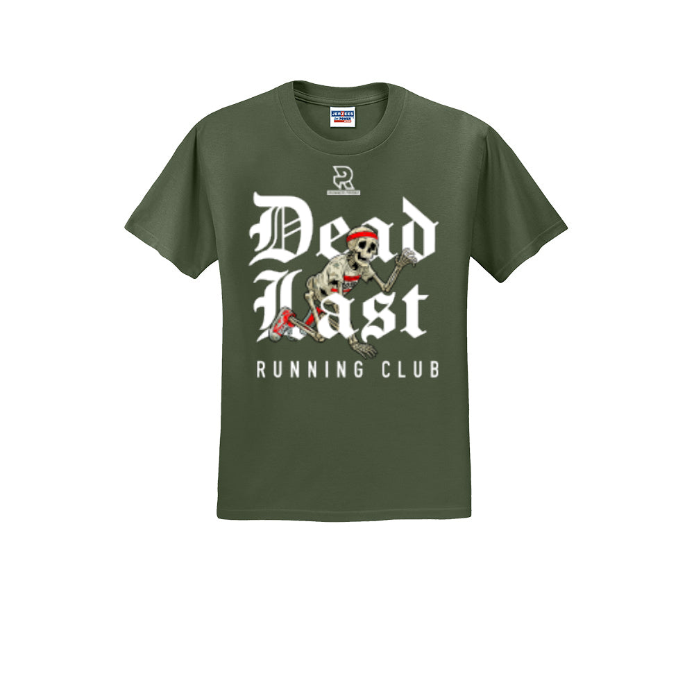 DEAD LAST (White) - Short Sleeve Cotton Tee