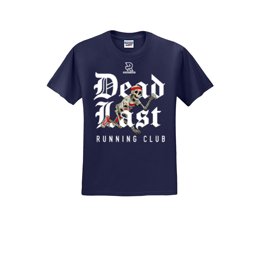 DEAD LAST (White) - Short Sleeve Cotton Tee