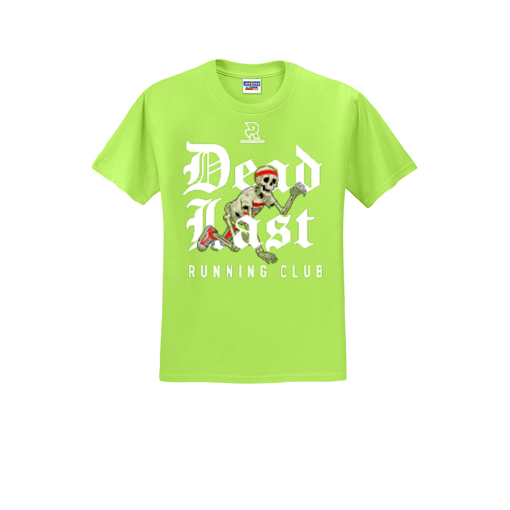 DEAD LAST (White) - Short Sleeve Cotton Tee