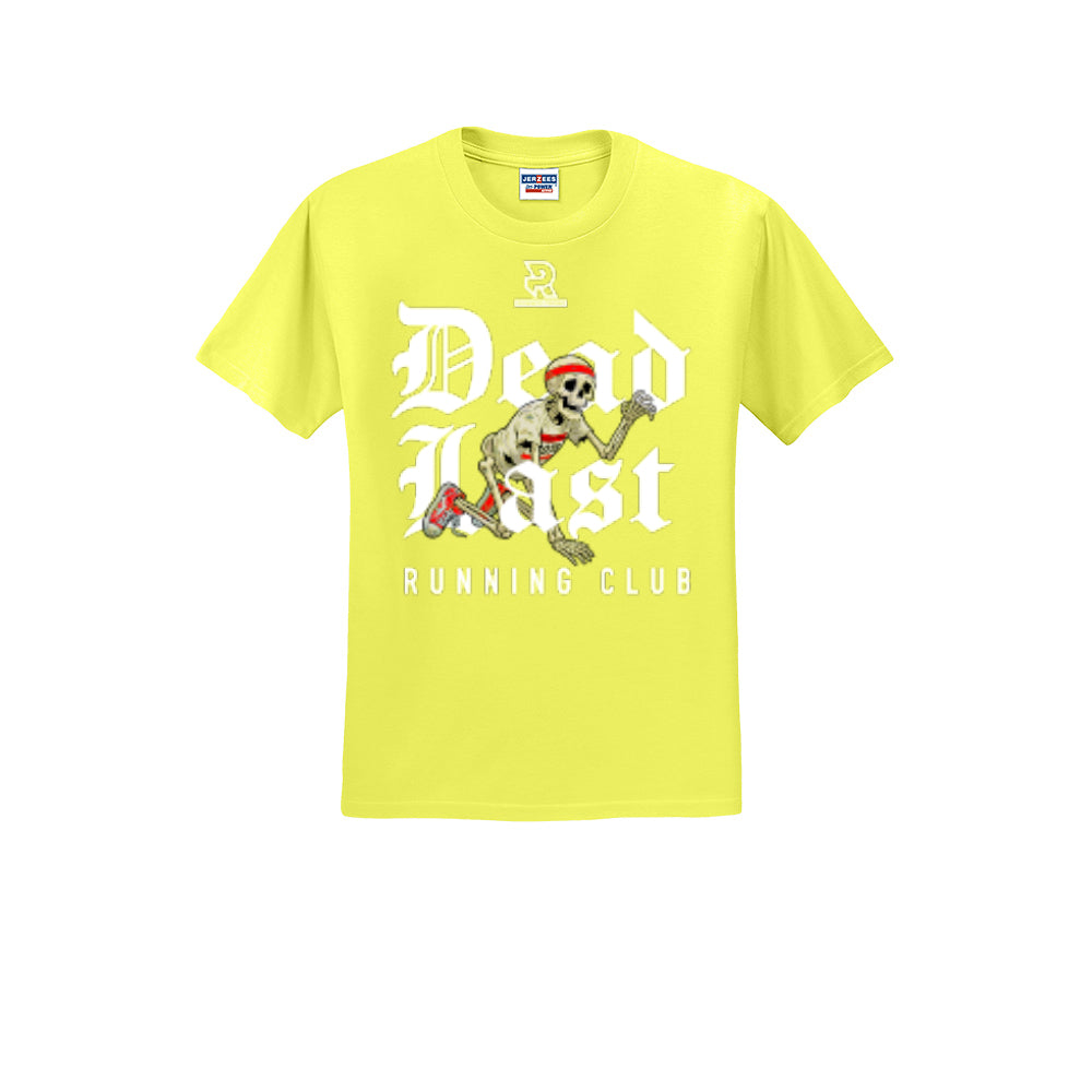 DEAD LAST (White) - Short Sleeve Cotton Tee