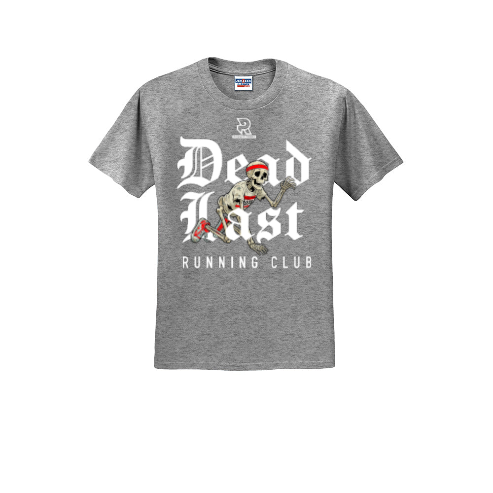 DEAD LAST (White) - Short Sleeve Cotton Tee