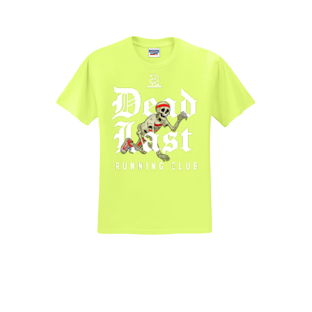 DEAD LAST (White) - Short Sleeve Cotton Tee