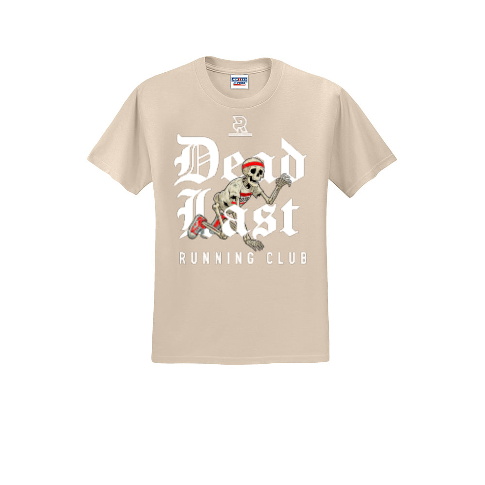 DEAD LAST (White) - Short Sleeve Cotton Tee