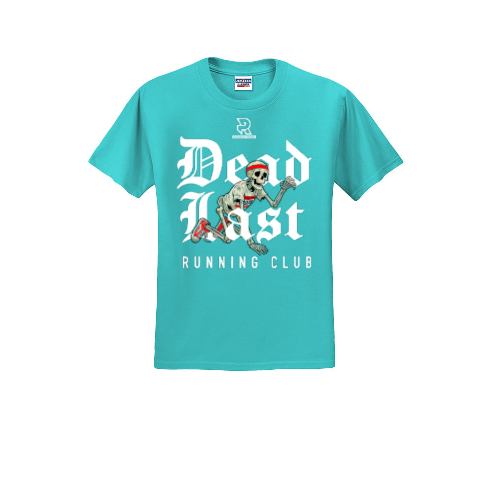 DEAD LAST (White) - Short Sleeve 50/50 Tee