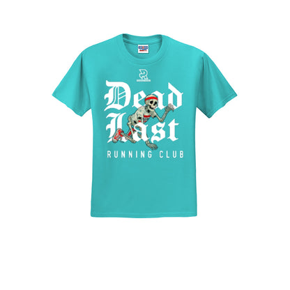 DEAD LAST (White) - Short Sleeve 50/50 Tee