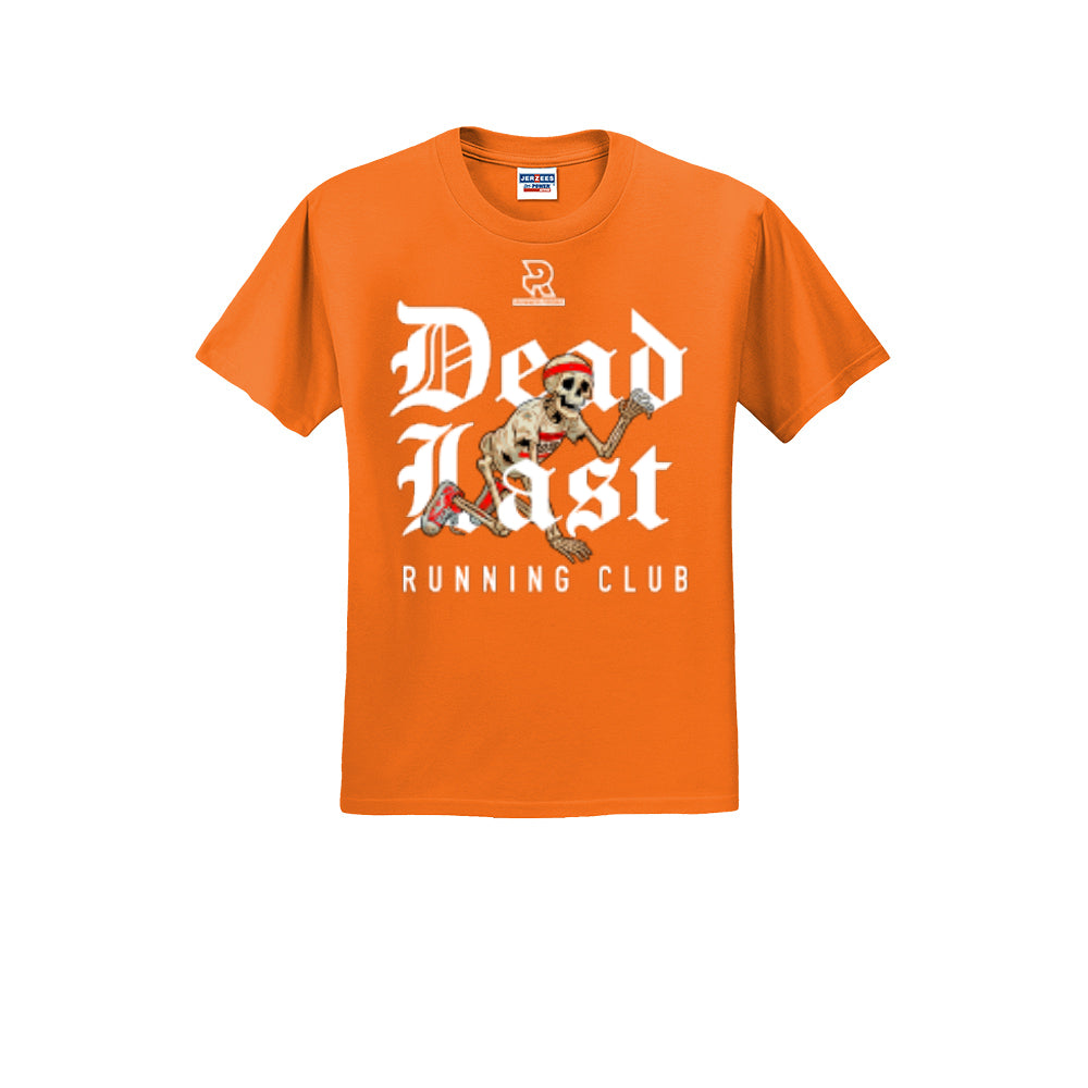 DEAD LAST (White) - Short Sleeve Cotton Tee