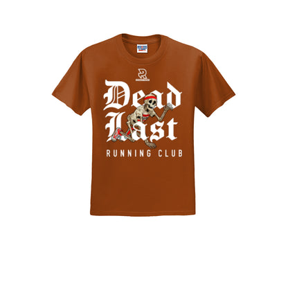 DEAD LAST (White) - Short Sleeve 50/50 Tee