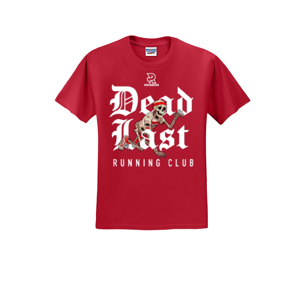 DEAD LAST (White) - Short Sleeve Cotton Tee