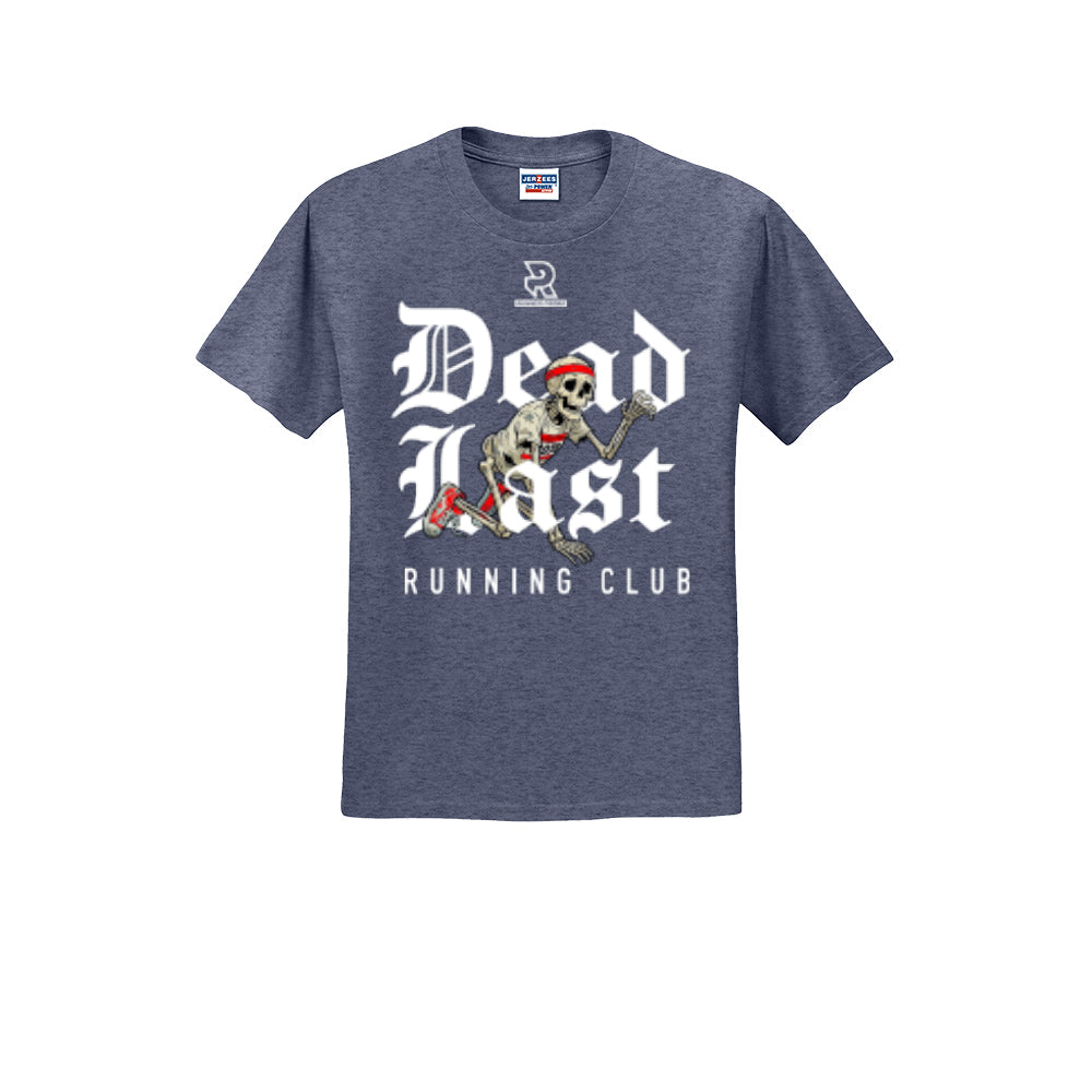 DEAD LAST (White) - Short Sleeve Cotton Tee