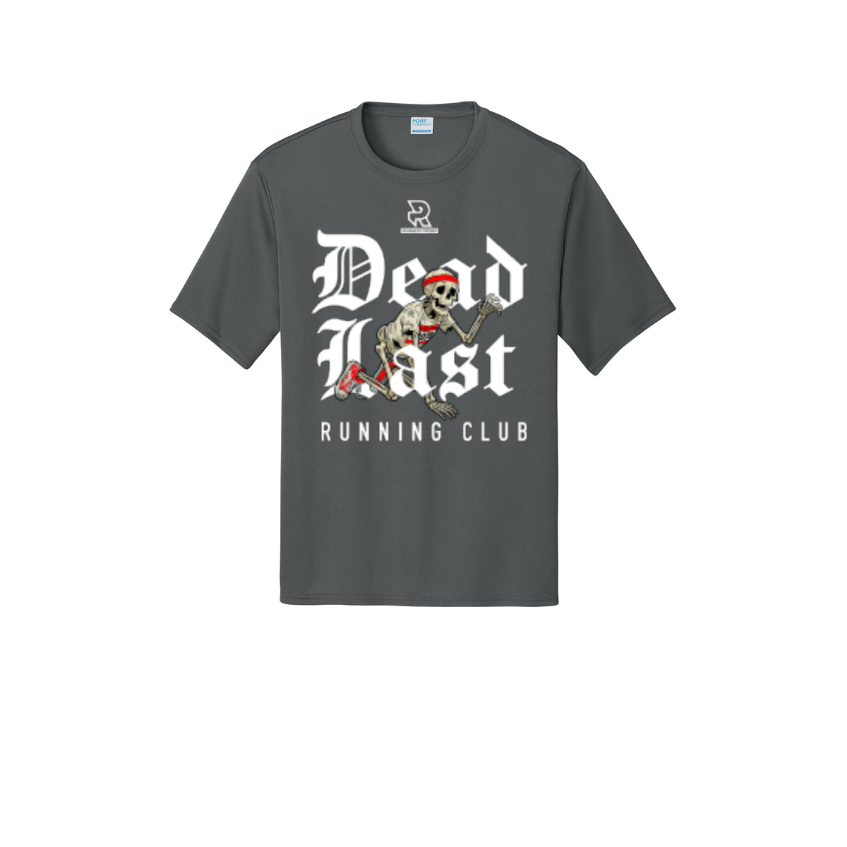 DEAD LAST (White) - Short Sleeve Performance Tee