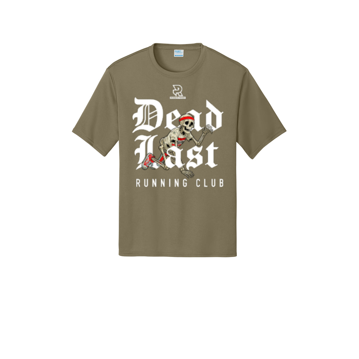 DEAD LAST (White) - Short Sleeve Performance Tee