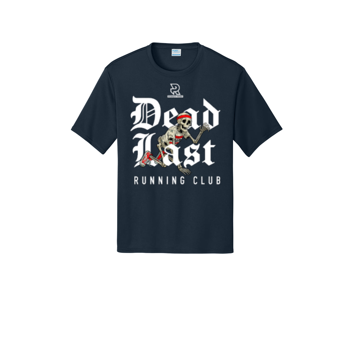 DEAD LAST (White) - Short Sleeve Performance Tee