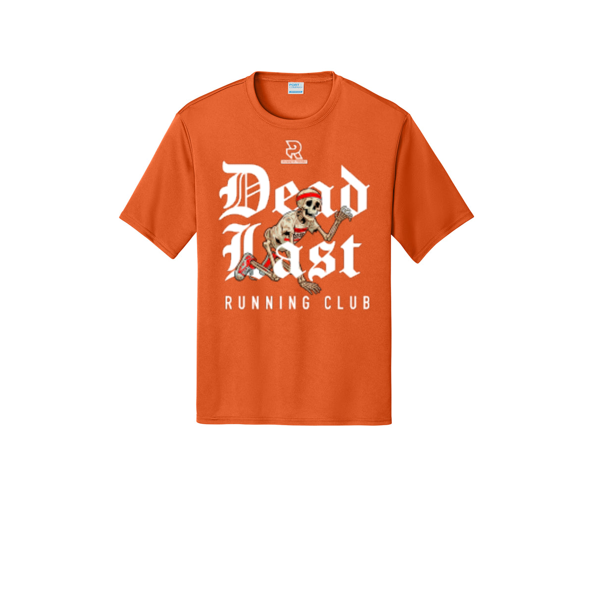 DEAD LAST (White) - Short Sleeve Performance Tee