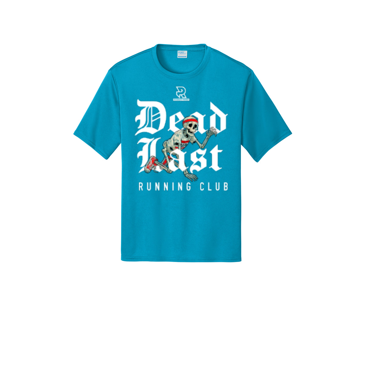 DEAD LAST (White) - Short Sleeve Performance Tee