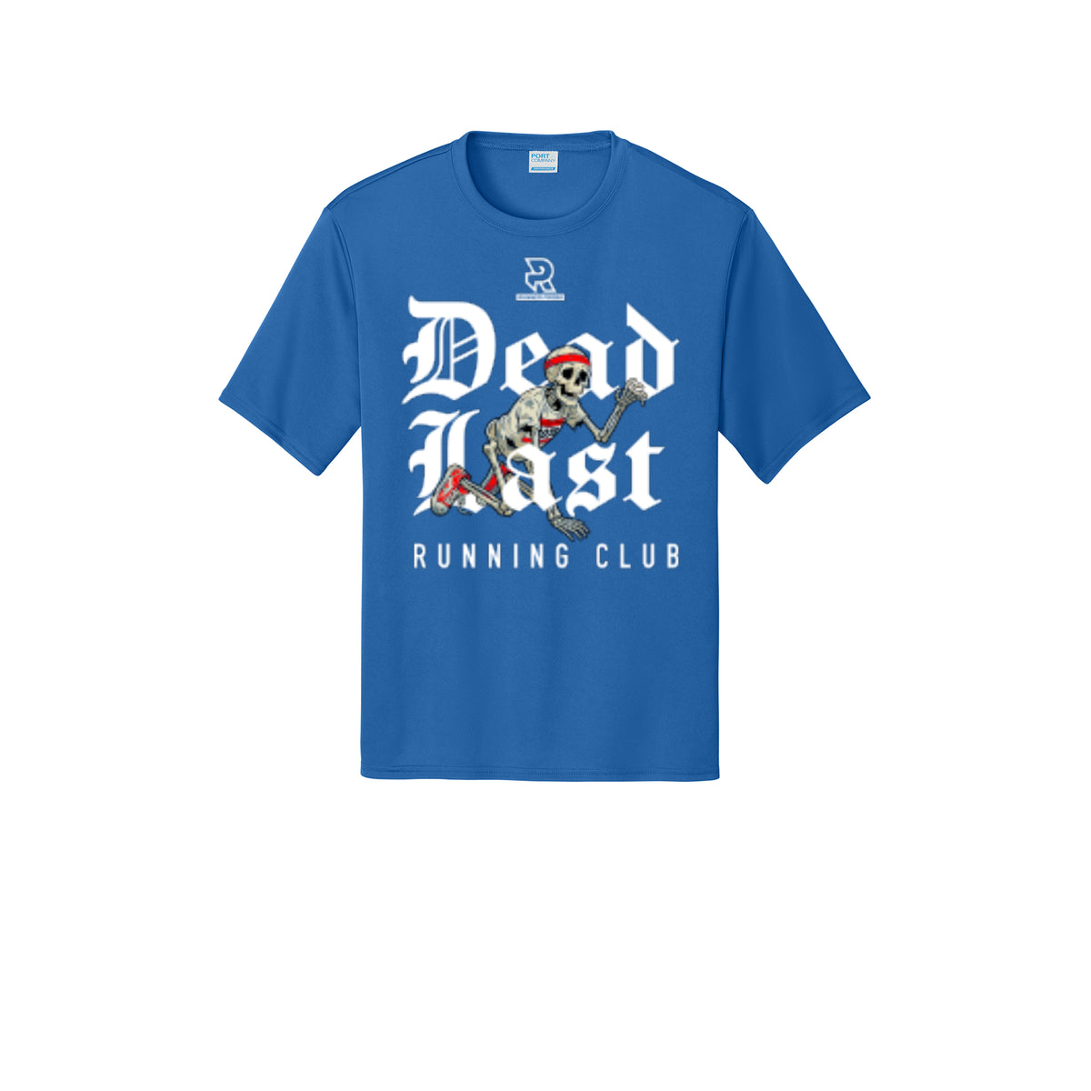 DEAD LAST (White) - Short Sleeve Performance Tee