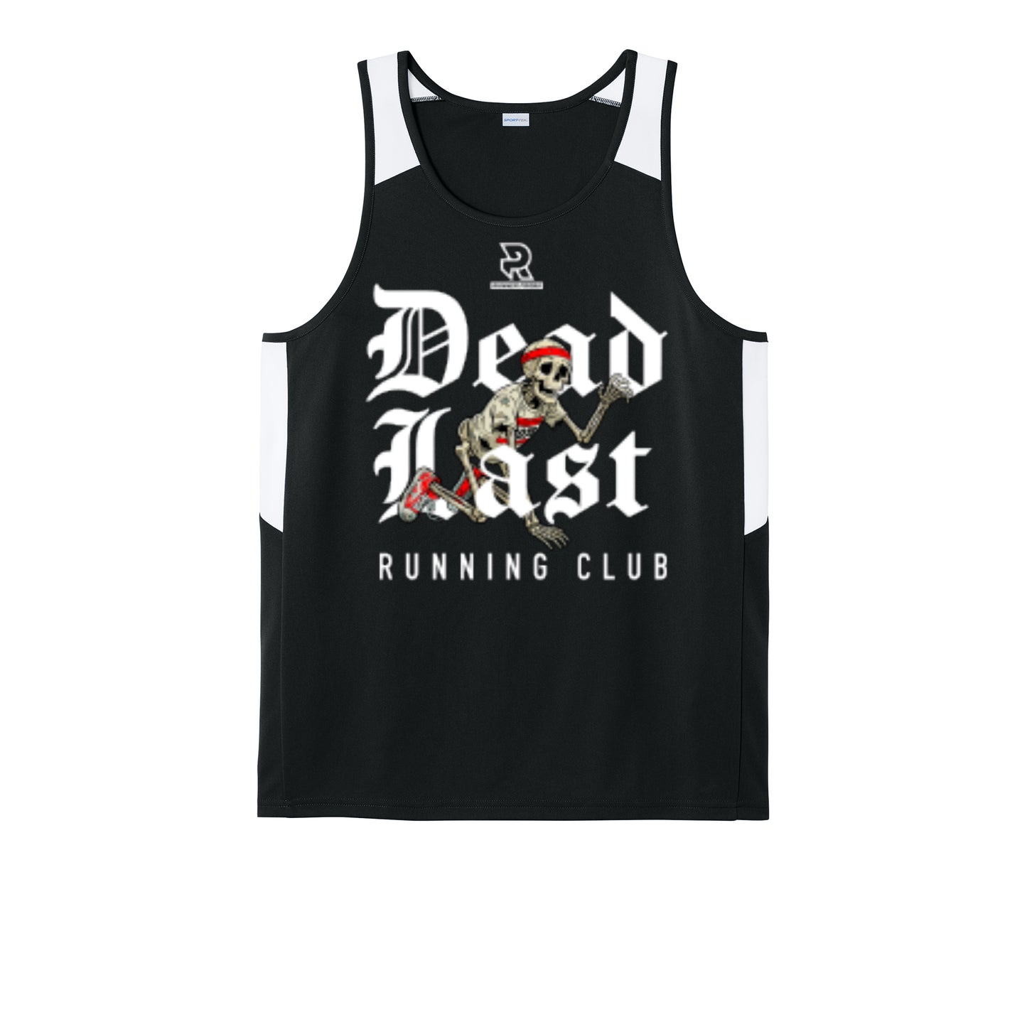 DEAD LEGS (Black) - Mens Club Track Tank