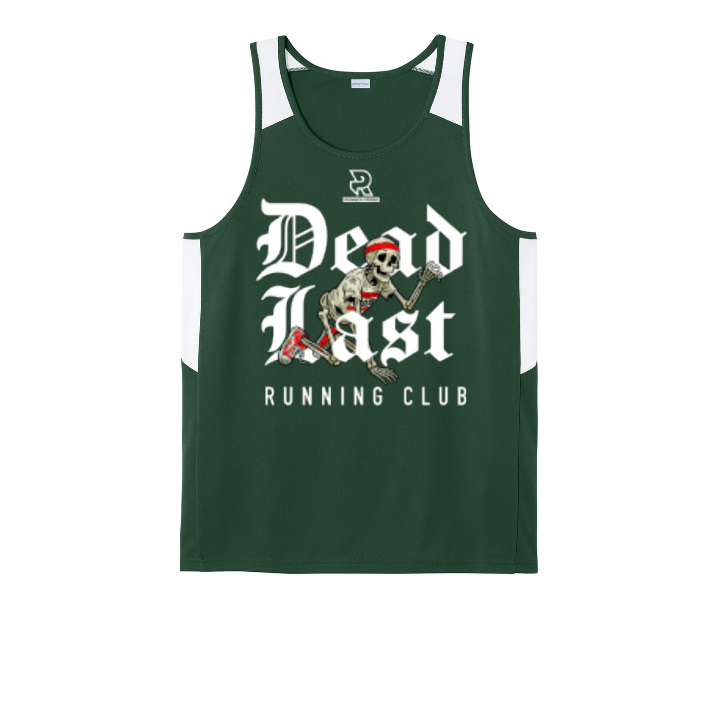 DEAD LEGS (Black) - Mens Club Track Tank