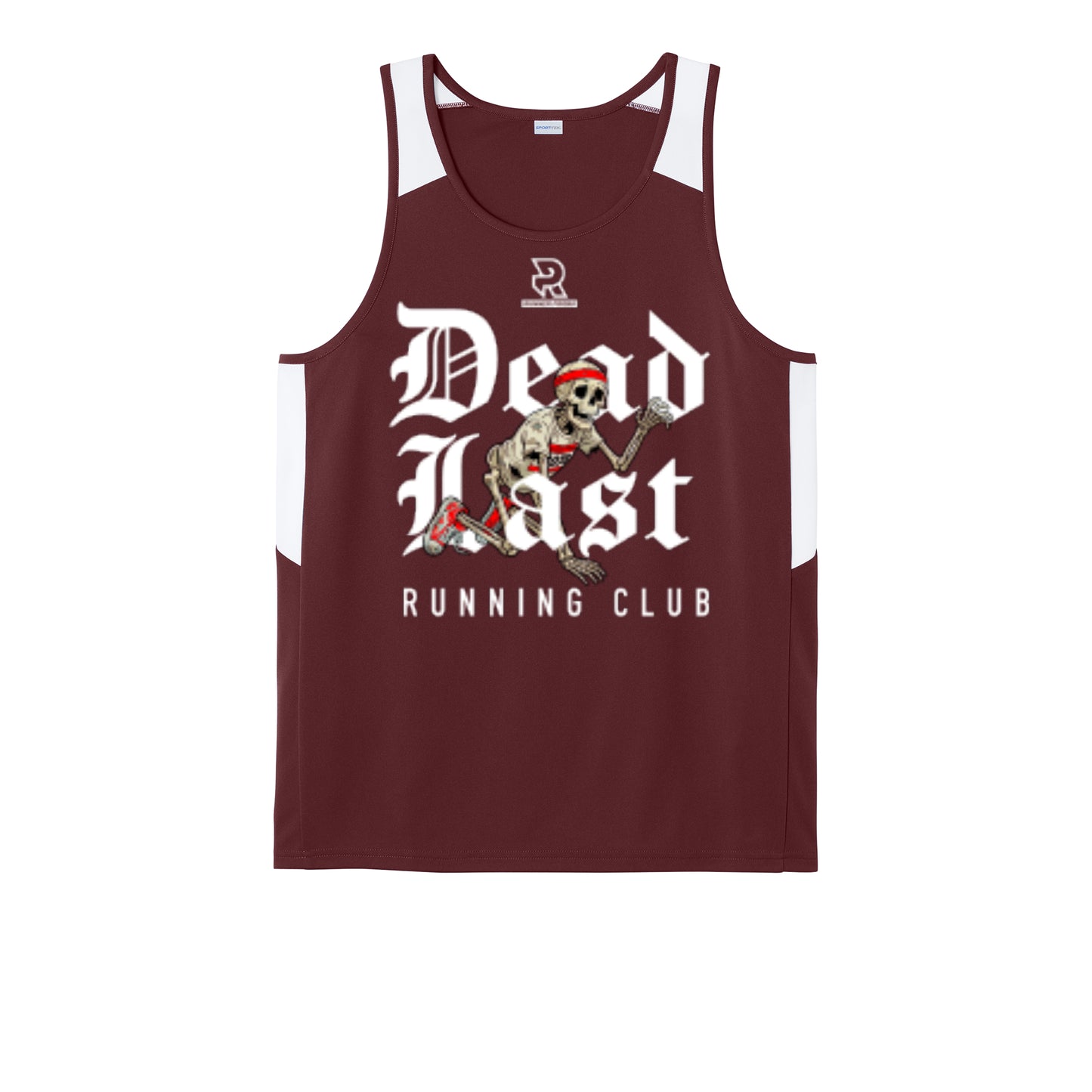 DEAD LEGS (Black) - Mens Club Track Tank