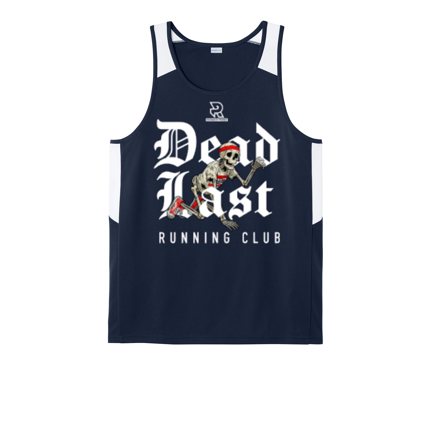 DEAD LEGS (Black) - Mens Club Track Tank