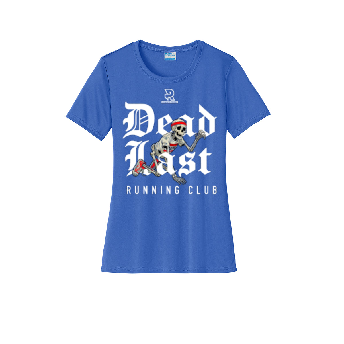 DEAD LAST (White) - Womens Short Sleeve Performance Tee