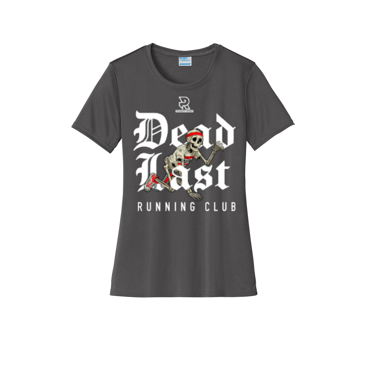 DEAD LAST (White) - Womens Short Sleeve Performance Tee
