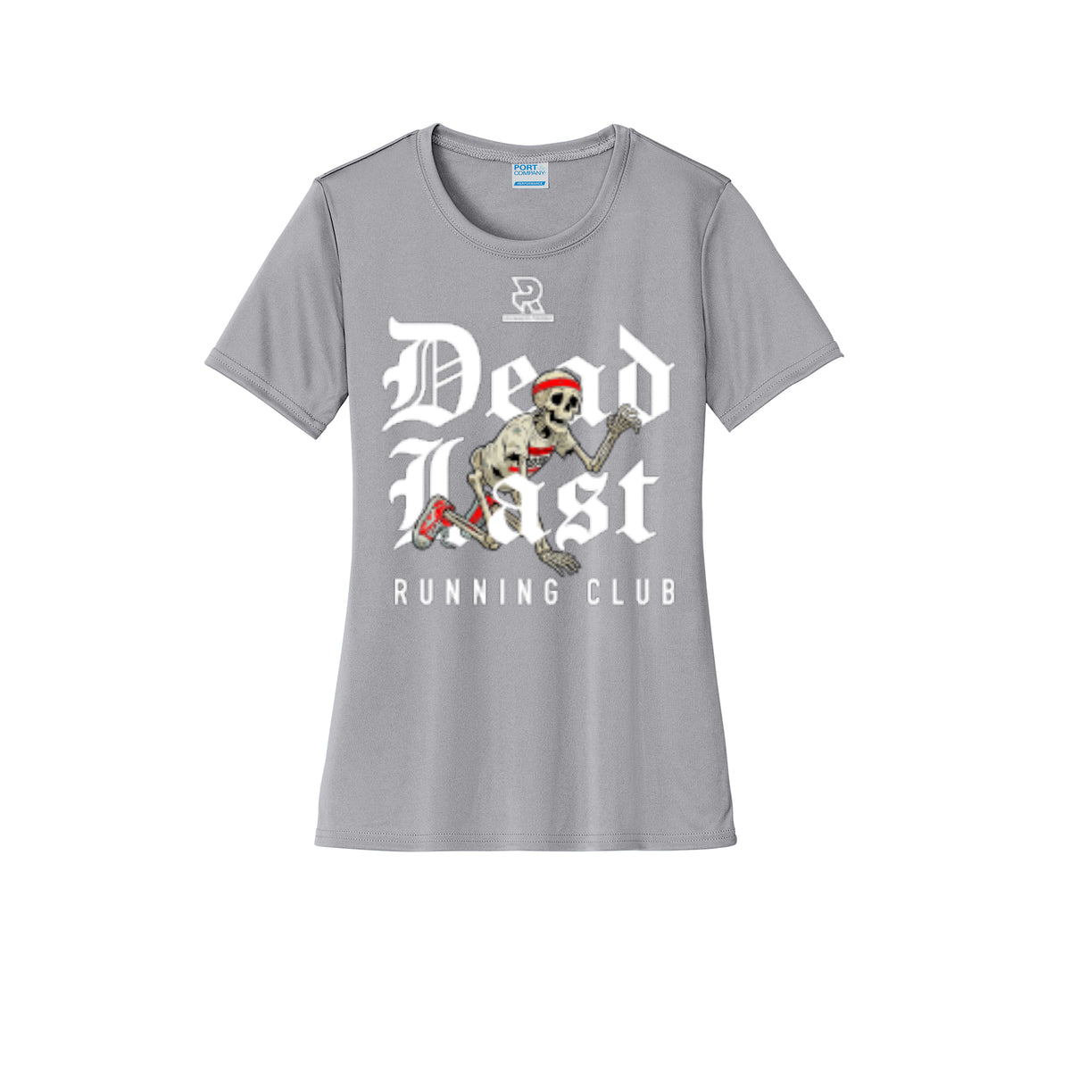 DEAD LAST (White) - Womens Short Sleeve Performance Tee