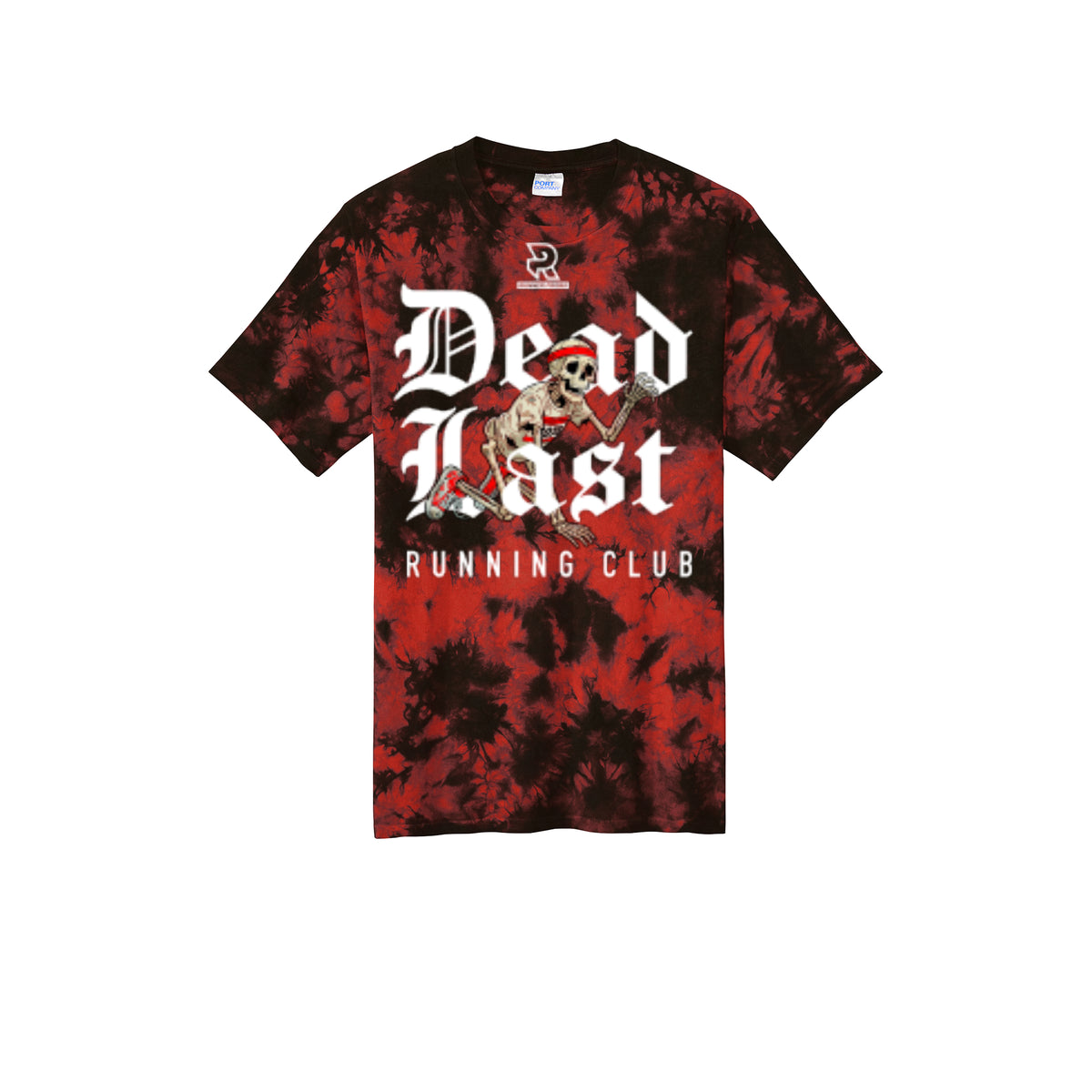 DEAD LAST (White) - Short Sleeve Tie Dye Cotton Tee