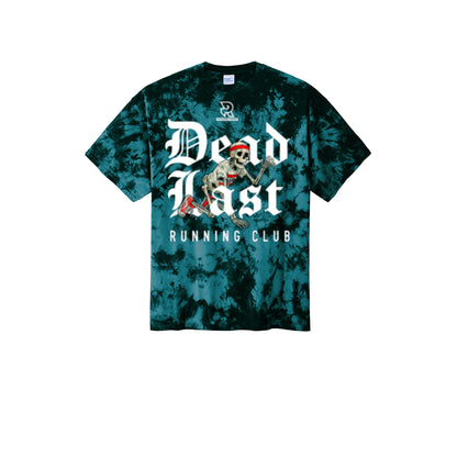 DEAD LAST (White) - Short Sleeve Tie Dye Cotton Tee