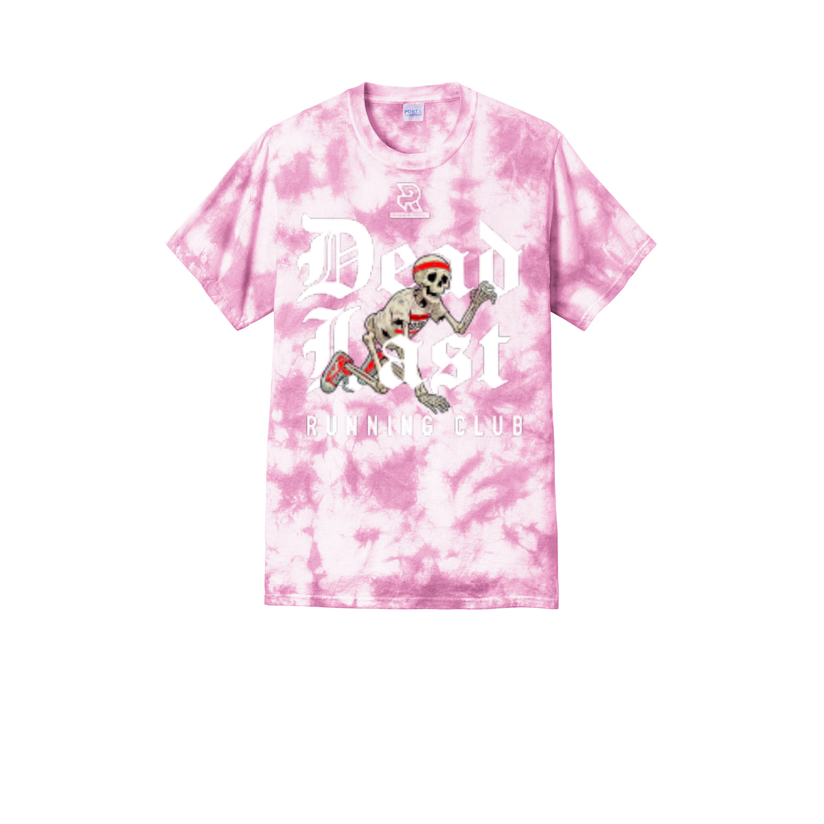 DEAD LAST (White) - Short Sleeve Tie Dye Cotton Tee