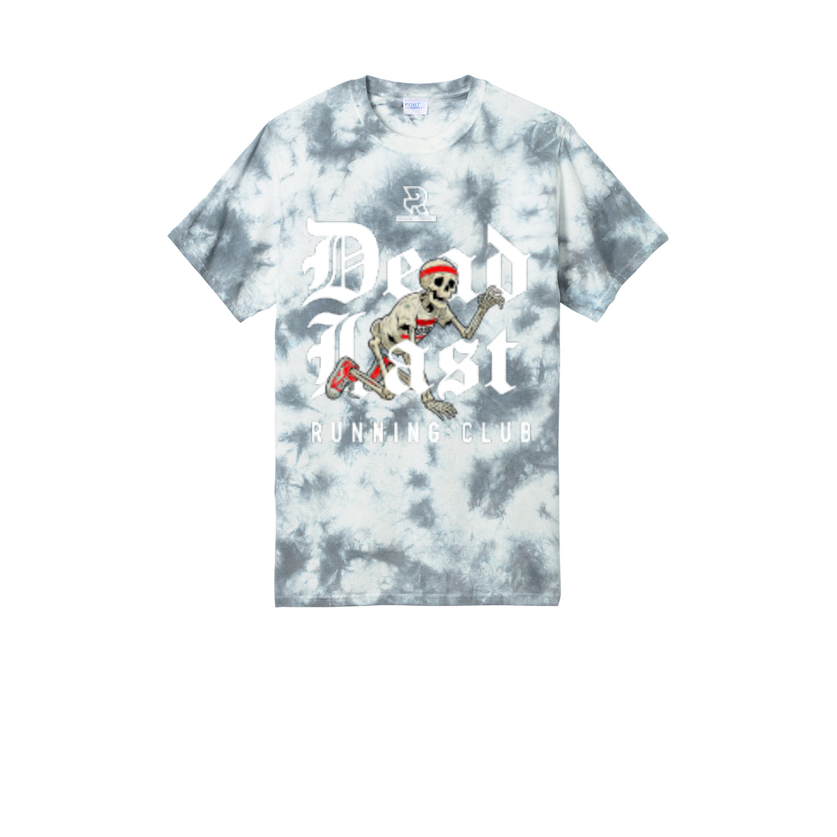 DEAD LAST (White) - Short Sleeve Tie Dye Cotton Tee