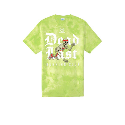 DEAD LAST (White) - Short Sleeve Tie Dye Cotton Tee