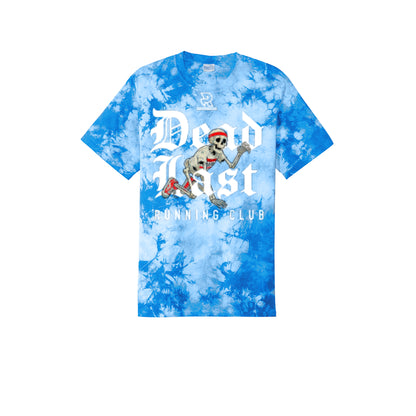 DEAD LAST (White) - Short Sleeve Tie Dye Cotton Tee