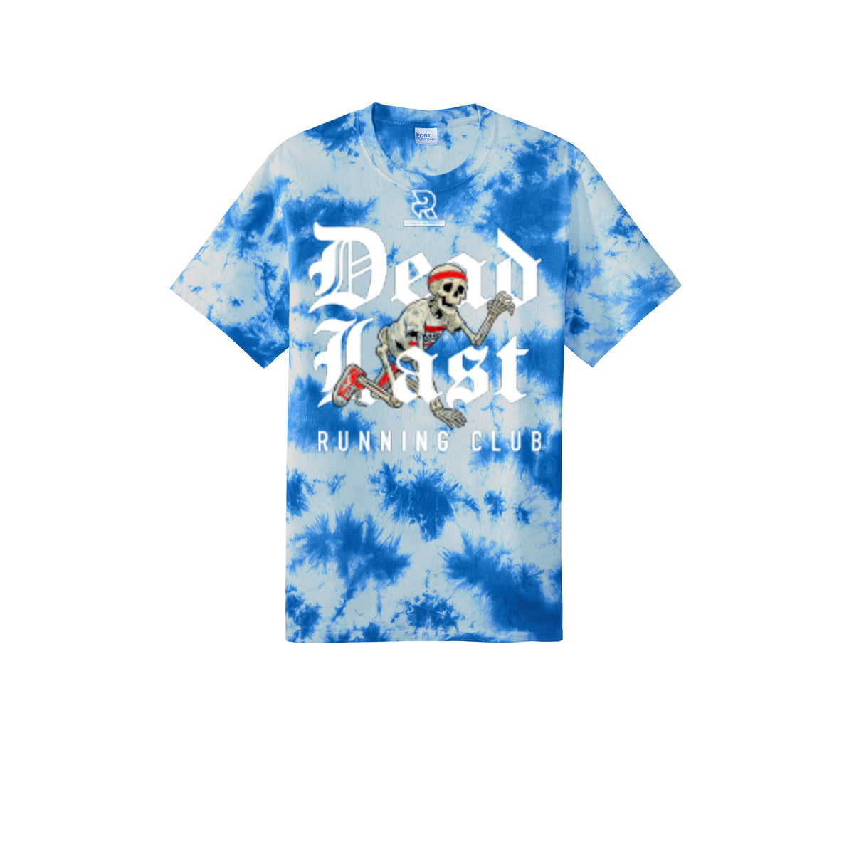 DEAD LAST (White) - Short Sleeve Tie Dye Cotton Tee