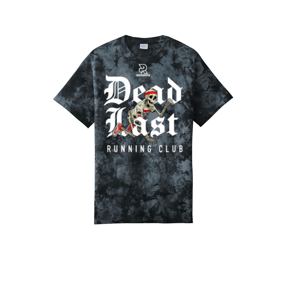 DEAD LAST (White) - Short Sleeve Tie Dye Cotton Tee