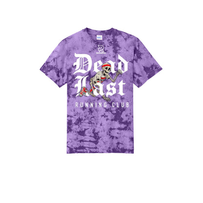 DEAD LAST (White) - Short Sleeve Tie Dye Cotton Tee