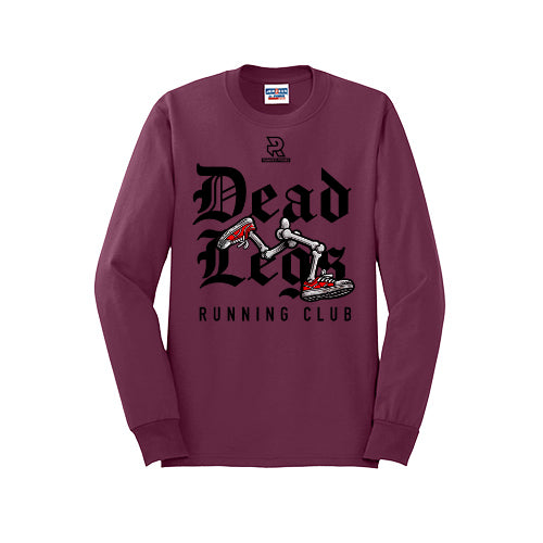 DEAD LEGS (Black) - Long Sleeve 50/50 Tee