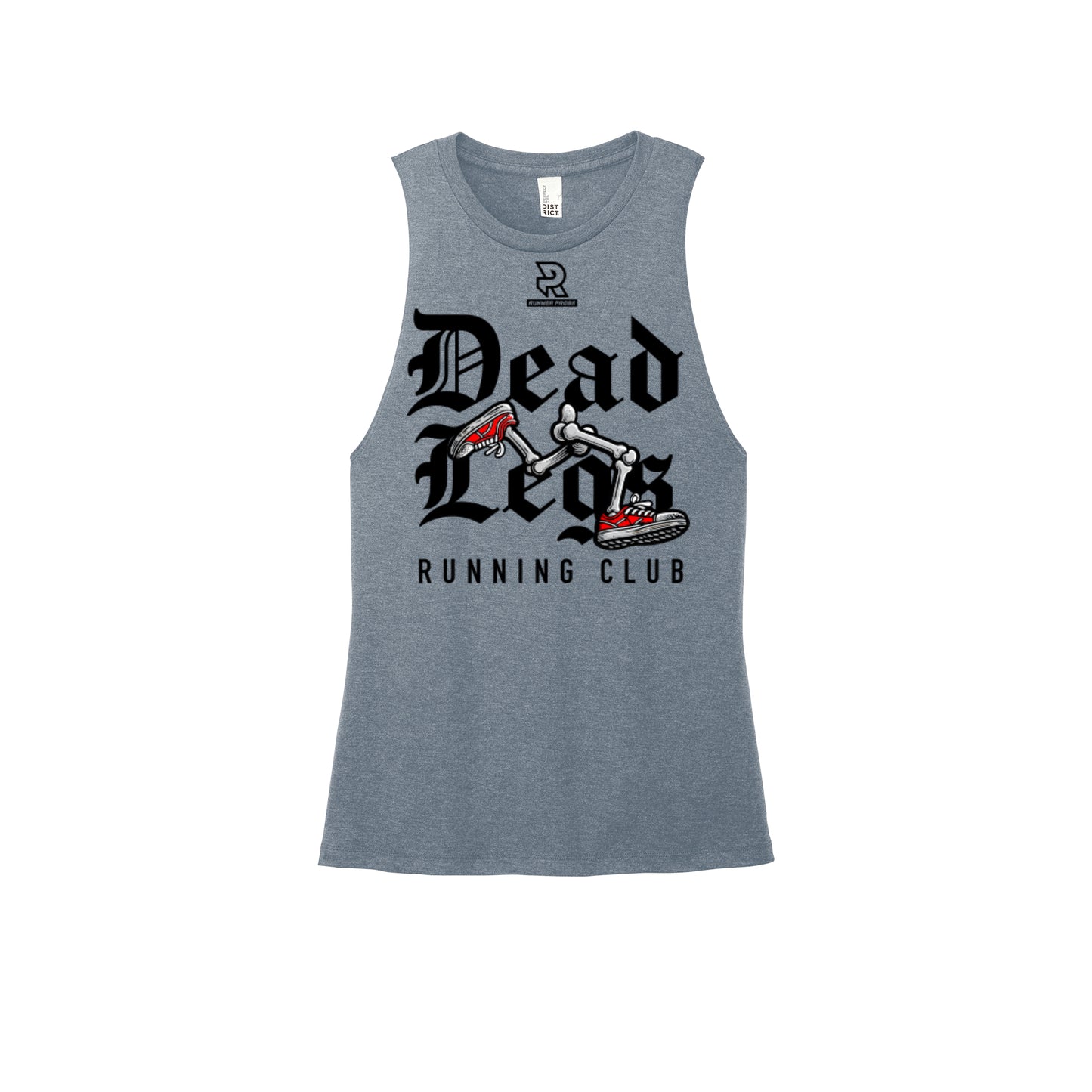 DEAD LEGS (Black) - Womens Perfect Tri Muscle Tank