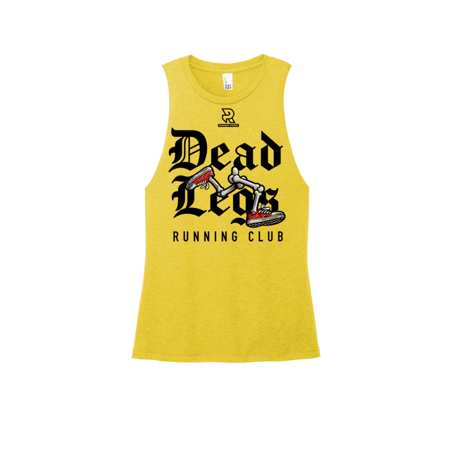 DEAD LEGS (Black) - Womens Perfect Tri Muscle Tank