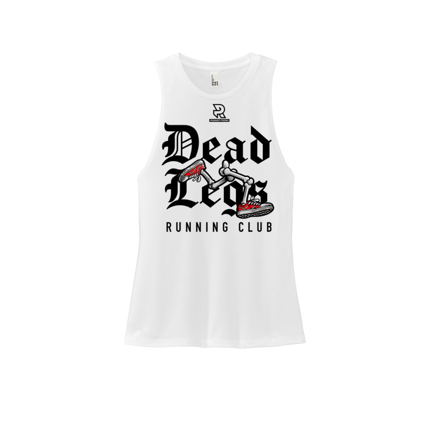 DEAD LEGS (Black) - Womens Perfect Tri Muscle Tank