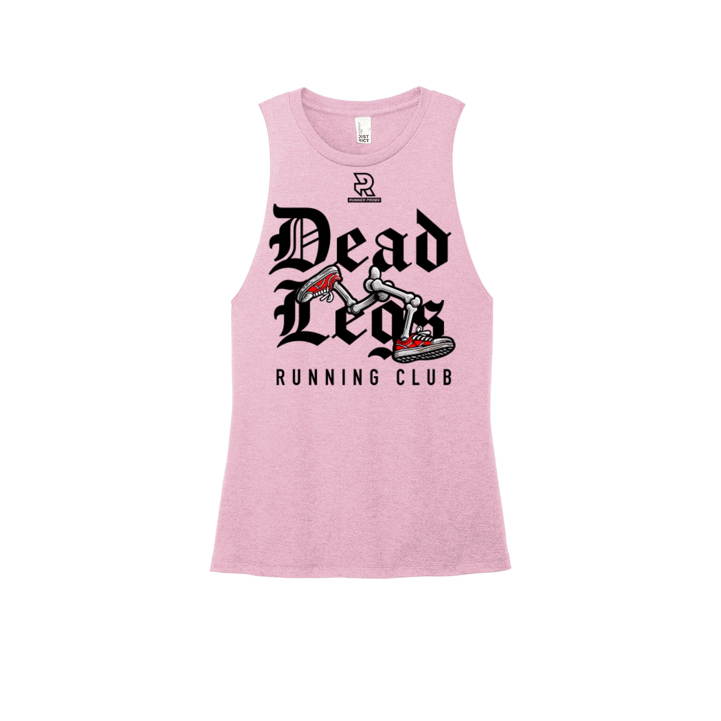 DEAD LEGS (Black) - Womens Perfect Tri Muscle Tank