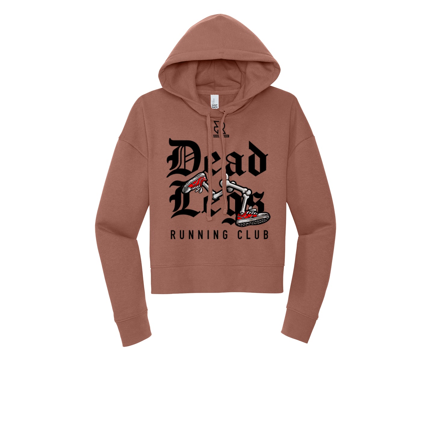 DEAD LEGS (Black) - Womens Fleece Hoodie