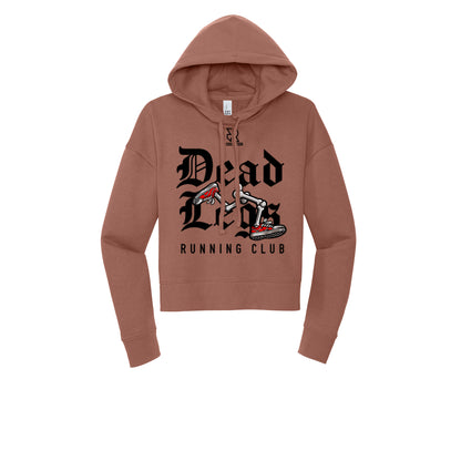 DEAD LEGS (Black) - Womens Fleece Hoodie